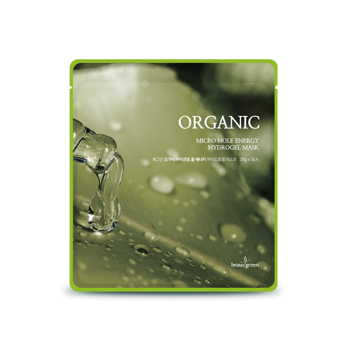 Organic Micro Hole Energy Hydrogel Mask